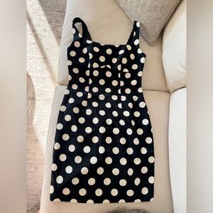 Polka Dot Sleeveless Dress